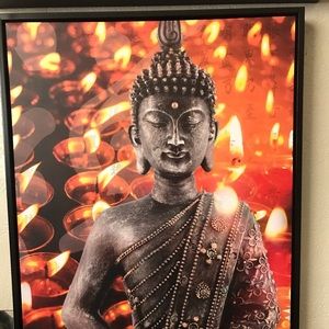 Canvas picture frame of Buddha Girl